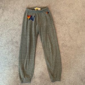 aviator nation logo sweatpants